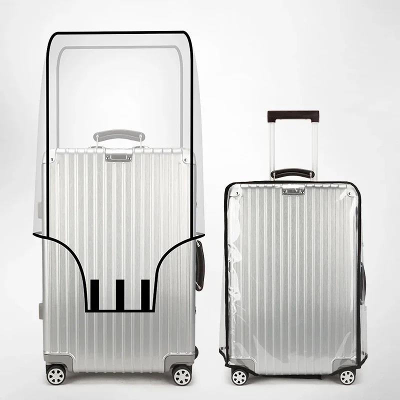 Penutup Koper Baru 20-30 inci  - Luggage Protective Cover Transparent ulasan dan harga
