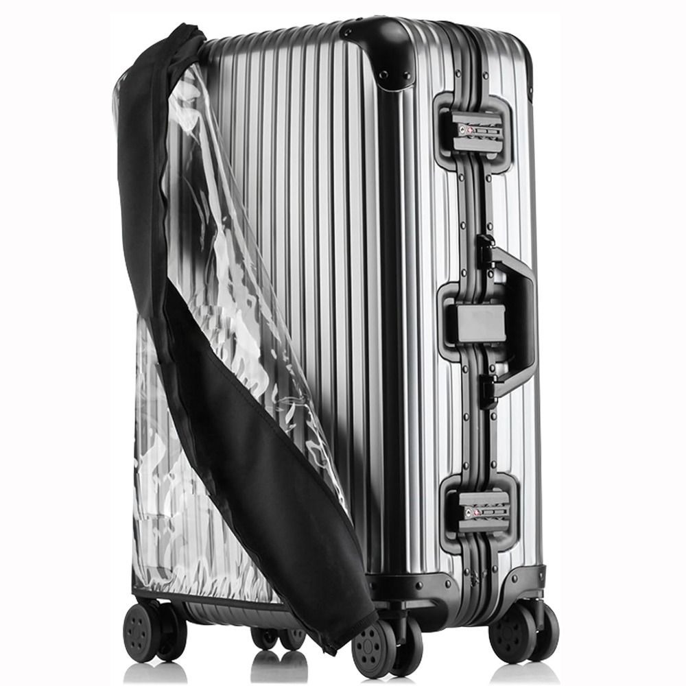 Penutup Koper Transparan PVC B - Luggage Protective Cover Transparent ulasan dan harga