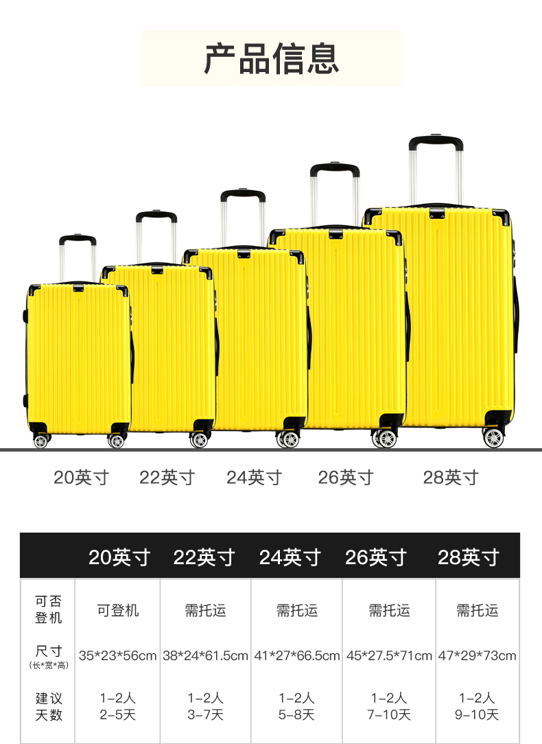 Koper Bagasi 20-26 Inci Kapasi - Foldable Rolling Luggage Bag ulasan dan harga