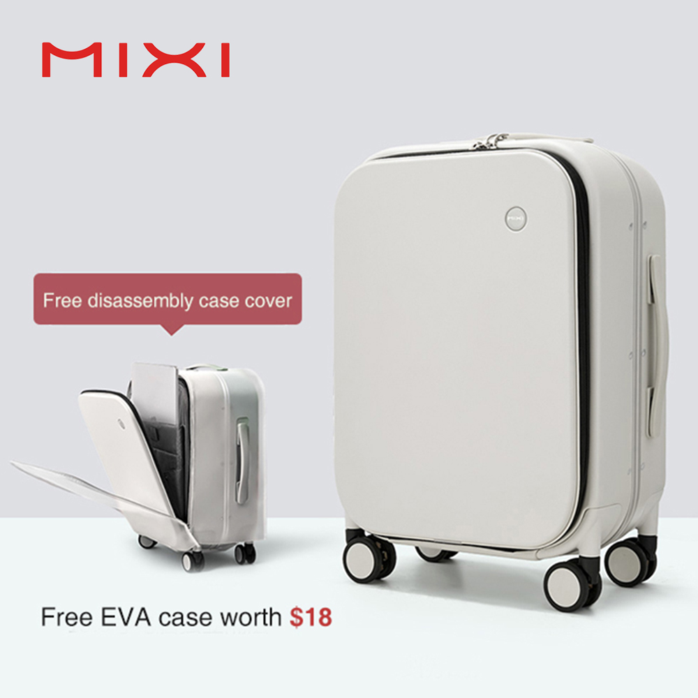 Mixi koper bingkai aluminium d - Foldable Rolling Luggage Bag ulasan dan harga