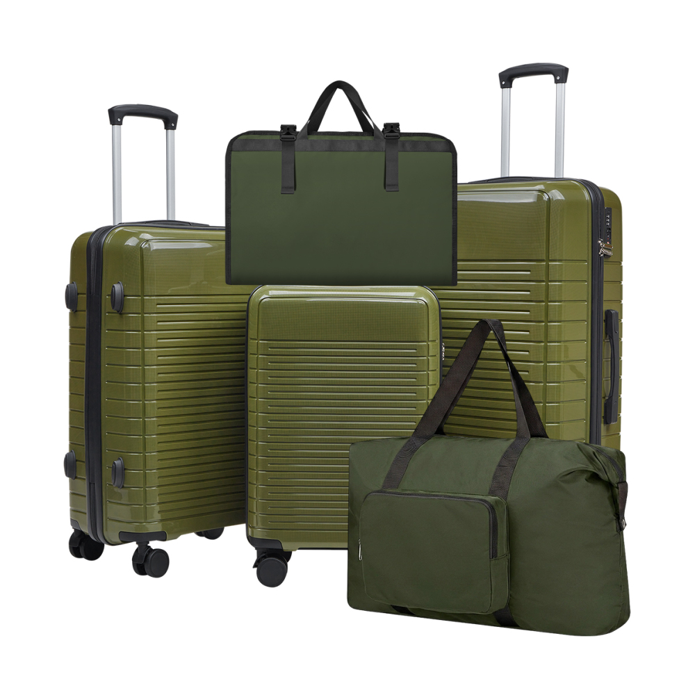 Set Koper 5 Buah dengan Cangka - Foldable Rolling Luggage Bag ulasan dan harga