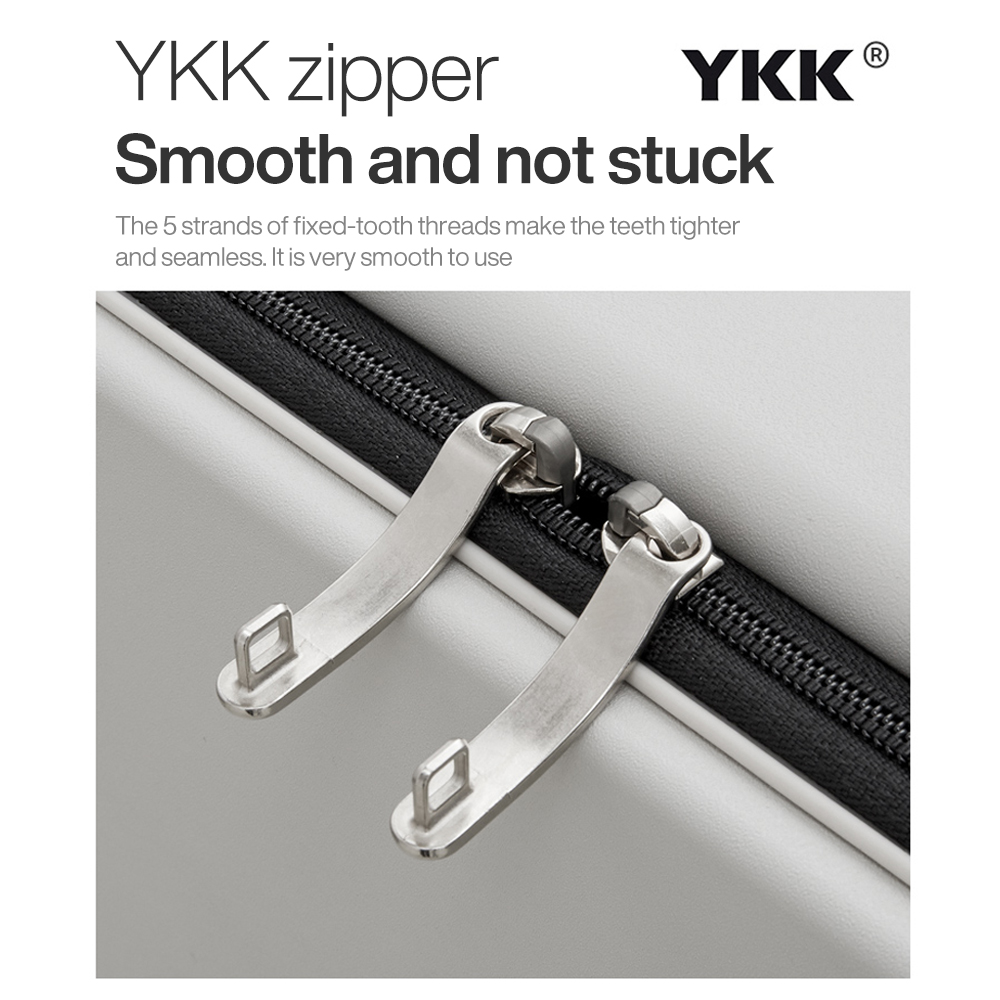 Koper dengan Desain Baru Mixi, - Aluminum Frame Carry On Luggage ulasan dan harga