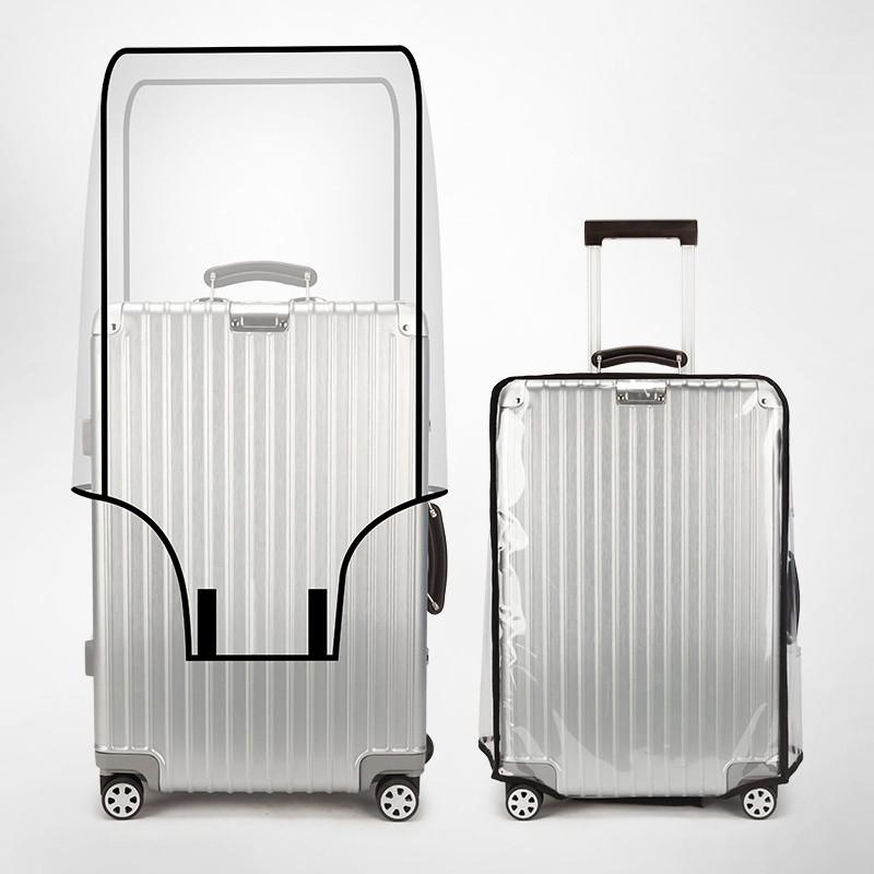 Pelindung Koper Transparan Tah - Luggage Protective Cover Transparent ulasan dan harga