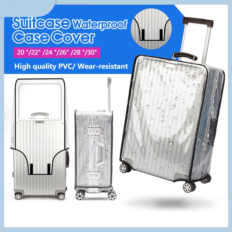 Pelindung Koper Transparan Tah - Luggage Protective Cover Transparent ulasan dan harga