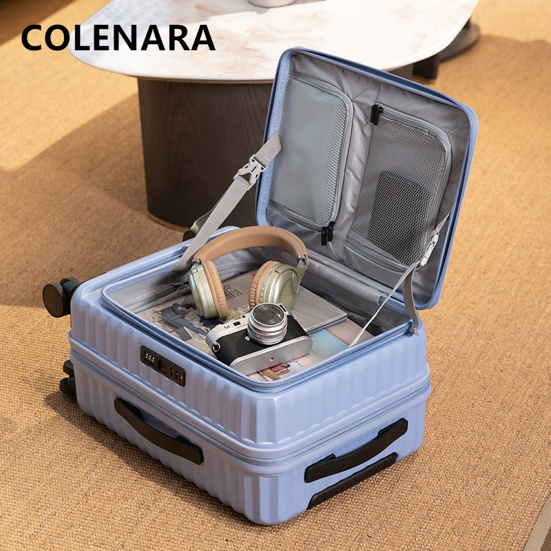 Koper Kabin COLENARA Bukaan De - Front Opening Laptop Luggage 24 Inch ulasan dan harga